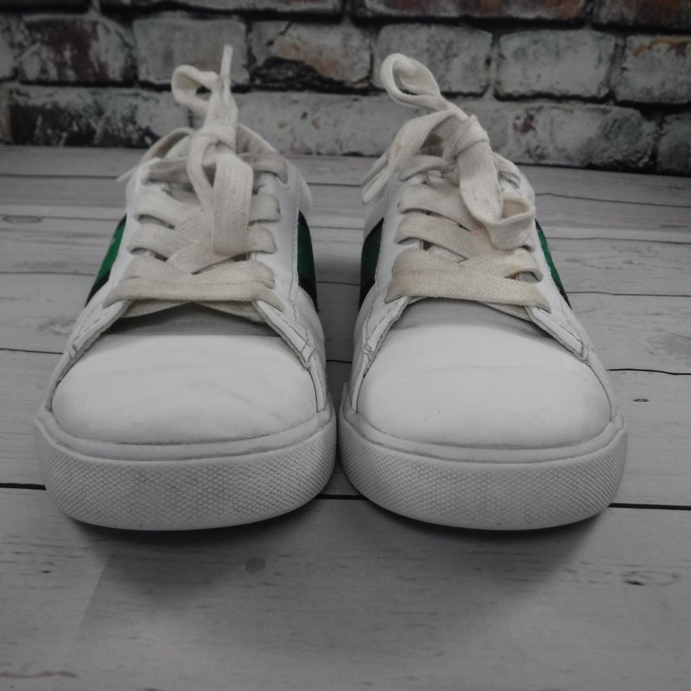 Polo by ralph lauren green & white sneaker  2 1/2 - Picture 4 of 13